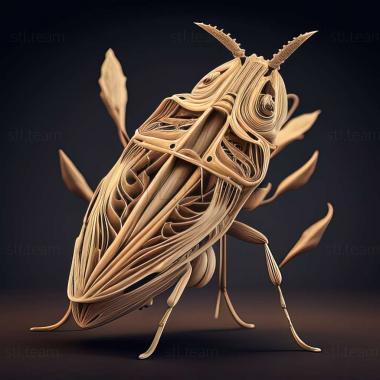 3D модель Coleophora milvipennis (STL)